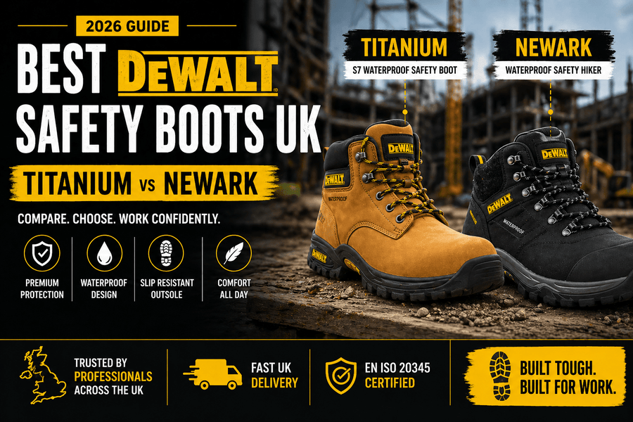 Best DeWalt Safety Boots UK: Titanium vs Newark (2026 Guide) - IronStep