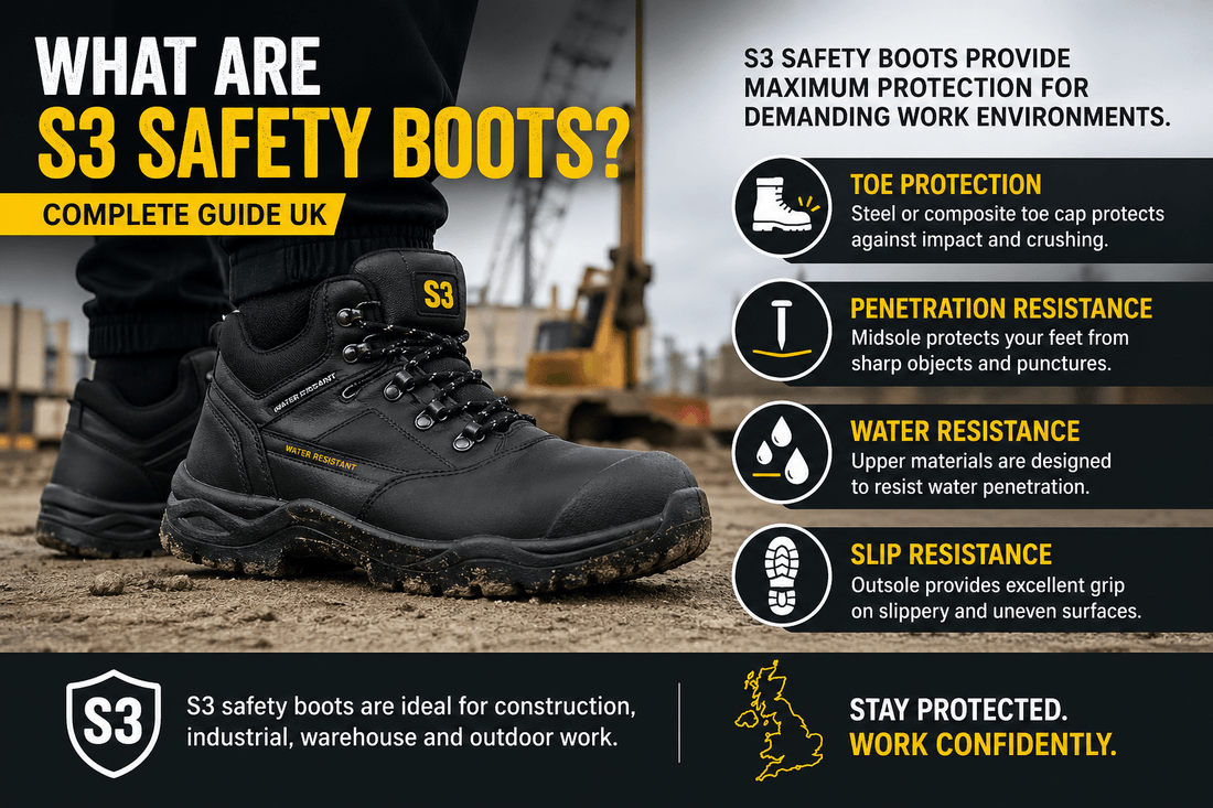 What Are S3 Safety Boots? (Complete Guide UK) - IronStep