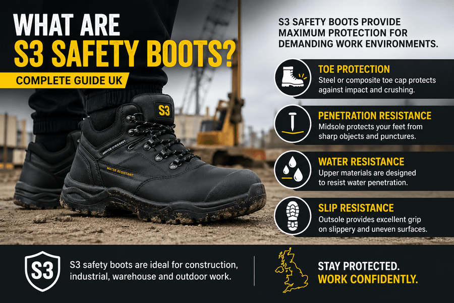 What Are S3 Safety Boots? (Complete Guide UK) - IronStep
