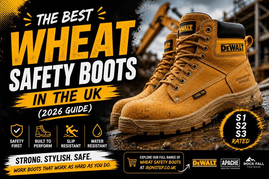 Why Wheat Safety Boots Are Taking Over UK Workwear - IronStep