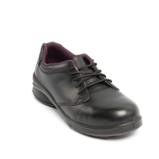 Himalayan 2214 S1P/SRC Women's Black Star Lace-Up Safety Shoe - Safety Shoe