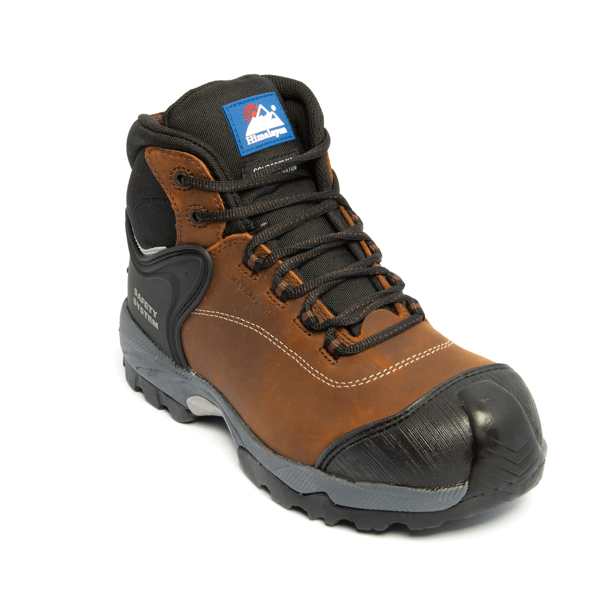 Himalayan 4104 S3/SRC Gravity2 Nubuck Waterproof Composite Brown Safety Boot - Safety Boot