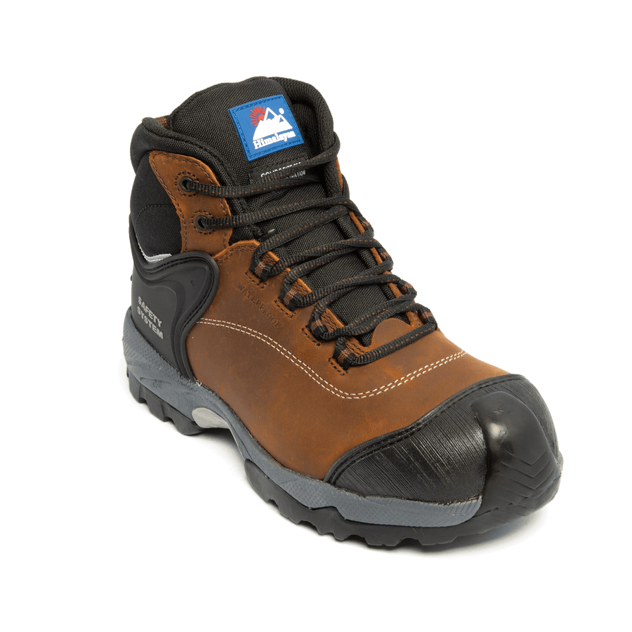Himalayan 4104 S3/SRC Gravity2 Nubuck Waterproof Composite Brown Safety Boot