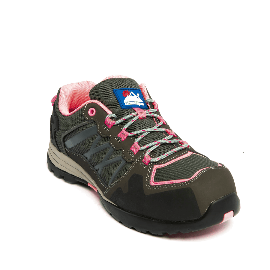Himalayan 4302 S1P/SRC Women's Composite Grey/Pink Safety Cross Trainer