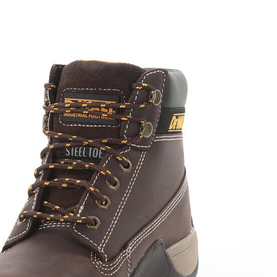 DeWalt Apprentice Brown Safety Hiker Boot | Steel Toe SB PS FO HRO | EN ISO 20345:2022 - Safety Boots