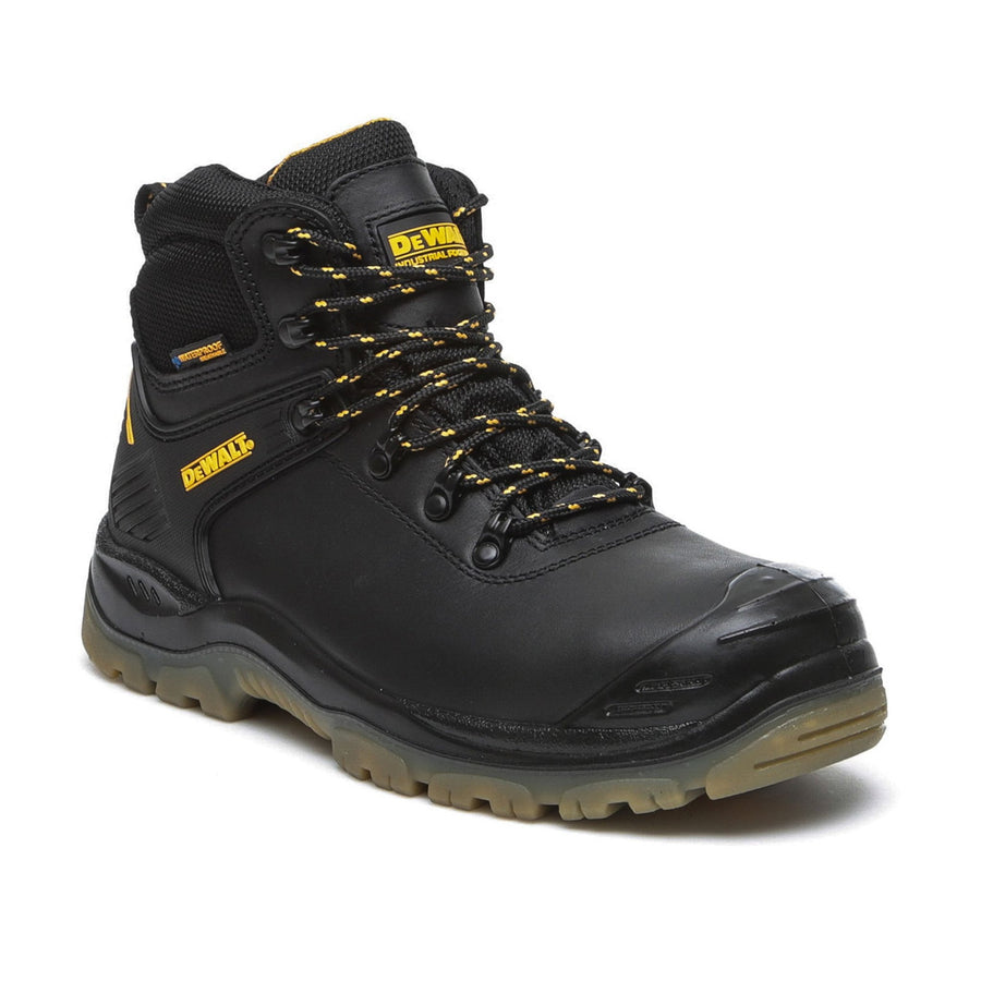 DeWalt Newark Safety Boots Black Waterproof S3 Steel Toe