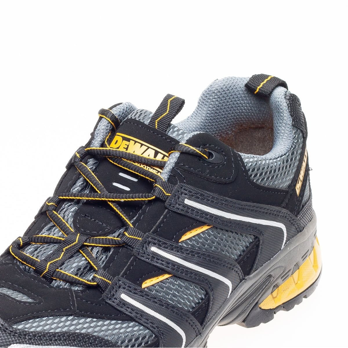 DeWalt Cutter Black Grey Safety Trainer | Steel Toe SB SRA | EN ISO 20345:2011 - Safety Trainers