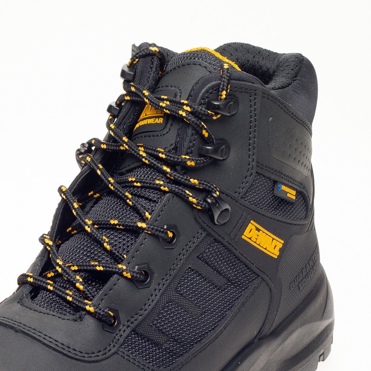 DeWalt Douglas Black Waterproof Safety Boot | S7 FO HRO LG SR | EN ISO 20345:2022 - Safety Boots
