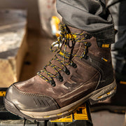 DeWalt Kirksville Brown Waterproof Pro Lite Safety Boot | Aluminium Toe S7S FO SR | EN ISO 20345:2022 - Safety Boots