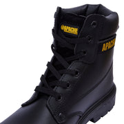 Apache AP300 Black 6 Eye Safety Boot | Steel Toe S3 SRA | EN ISO 20345:2011 - Safety Boots