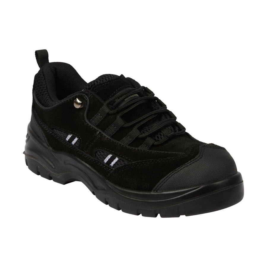 Apache Safety Trainer AP302SM Black Suede Steel Toe S1P