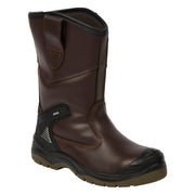 Apache rigger boot waterproof brown S3 steel toe