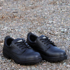 Apache AP306 Black 4 Eye Safety Shoe | Steel Toe S3 SRA | EN ISO 20345:2011 - Safety Shoes