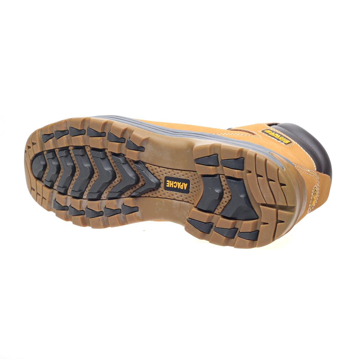 Apache AP314CM Wheat Nubuck Safety Hiker Boot | Steel Toe Composite Midsole S3 HRO SRC | EN ISO 20345:2011 - Safety Boots