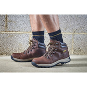 Apache AP315CM Brown Nubuck Safety Hiker Boot | Steel Toe Composite Midsole S3 HRO SRC | EN ISO 20345:2011 - Safety Boots