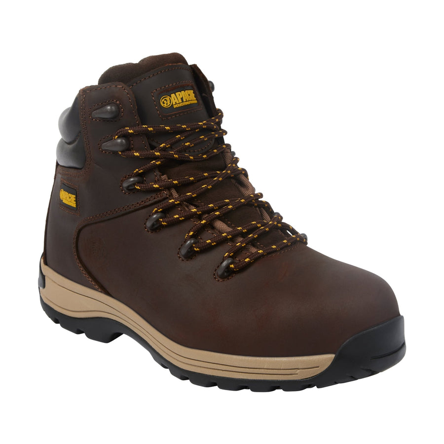 Apache Safety Hiker Boot AP315CM Brown Steel Toe S3