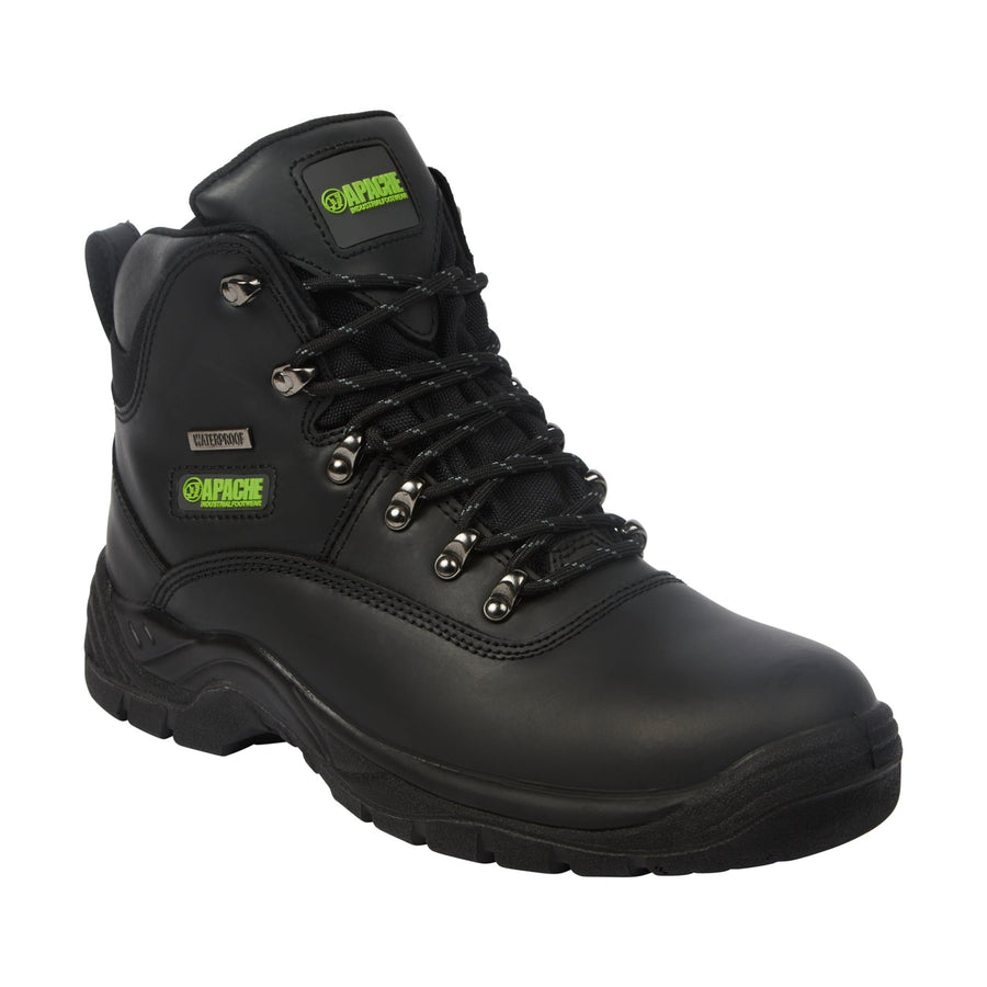 Apache Safety Hiker Boot SS812SM Black Waterproof S3