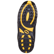 Apache AP318SM Black Nubuck Mesh Safety Trainer | Steel Toe S1P SRA FO HRO | EN ISO 20345:2011 - Safety Trainers