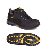 Apache AP318SM Black Nubuck Mesh Safety Trainer | Steel Toe S1P SRA FO HRO | EN ISO 20345:2011 - Safety Trainers