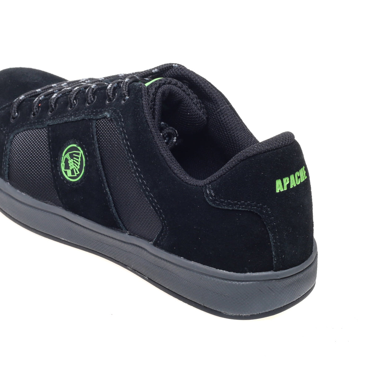 Apache KICK Black Suede Cup Sole Safety Trainer | S1P SRA | CE EN ISO 20345:2011 - Safety Trainer