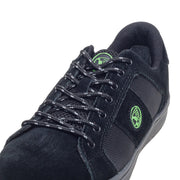 Apache KICK Black Suede Cup Sole Safety Trainer | S1P SRA | CE EN ISO 20345:2011 - Safety Trainer
