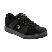 Apache KICK Black Suede Cup Sole Safety Trainer | S1P SRA | CE EN ISO 20345:2011 - Safety Trainer