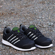 Apache Motion WR Black Waterproof Vegan Safety Trainer | S3 WR SRC | CE EN ISO 20345:2011 - Safety Trainer