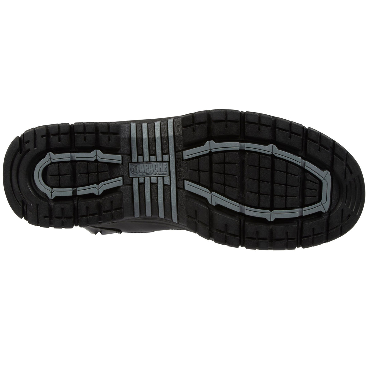 Apache COMBAT Black High Leg Non - Metallic Safety Boot | YKK Zip Cordura S7S