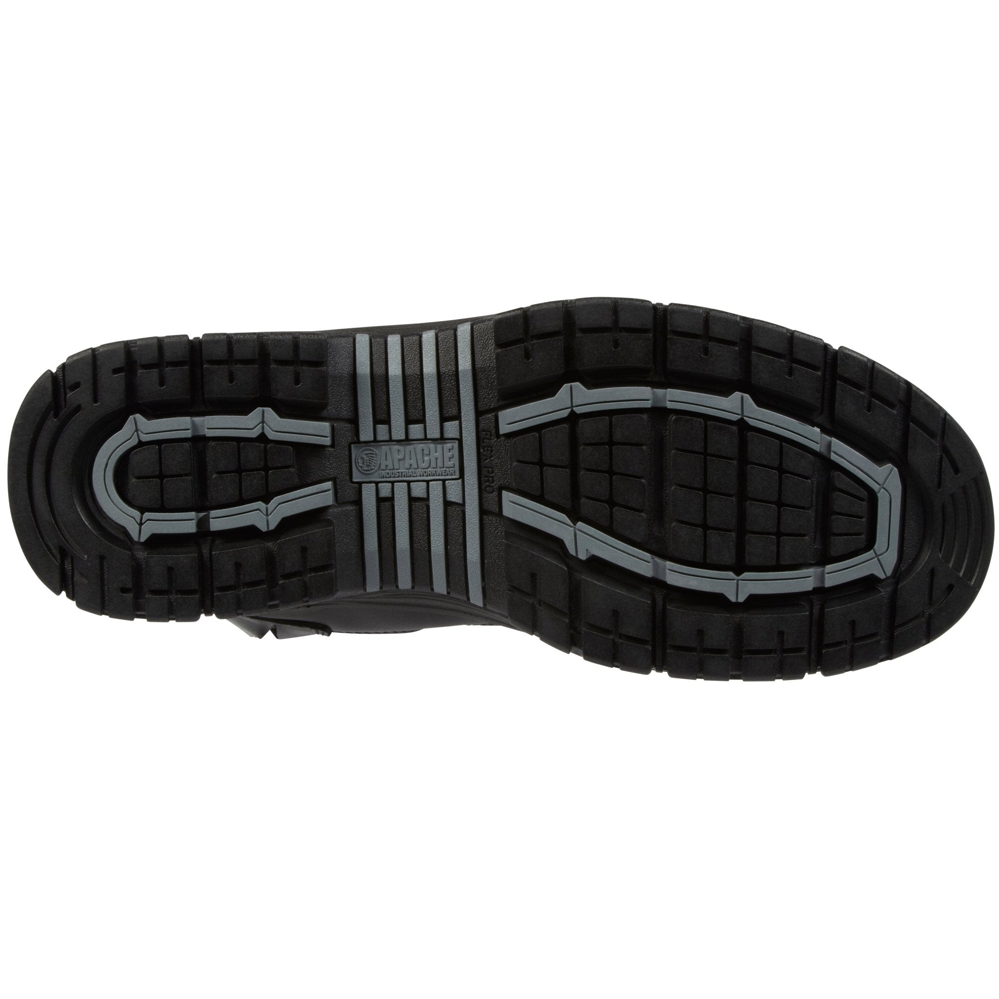 Apache COMBAT Black High Leg Non - Metallic Safety Boot | YKK Zip Cordura S7S