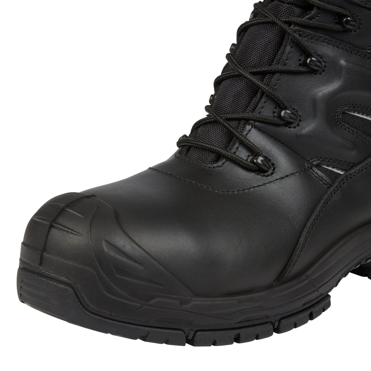 Apache COMBAT Black High Leg Non - Metallic Safety Boots