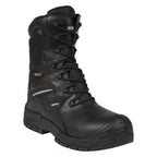 Apache COMBAT Black High Leg Non - Metallic Safety Boot | YKK Zip Cordura S7S Safety Boots