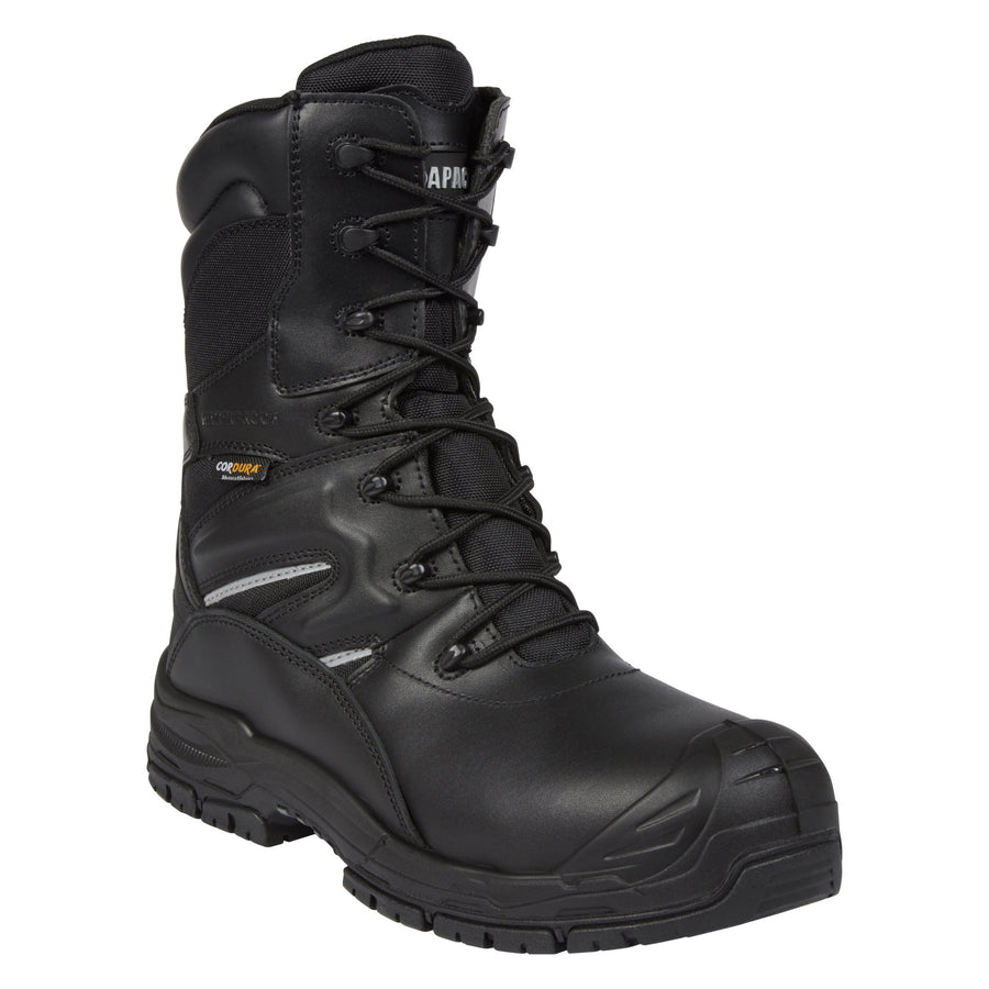 Apache Safety Boot COMBAT Black High Leg Non-Metallic S7S
