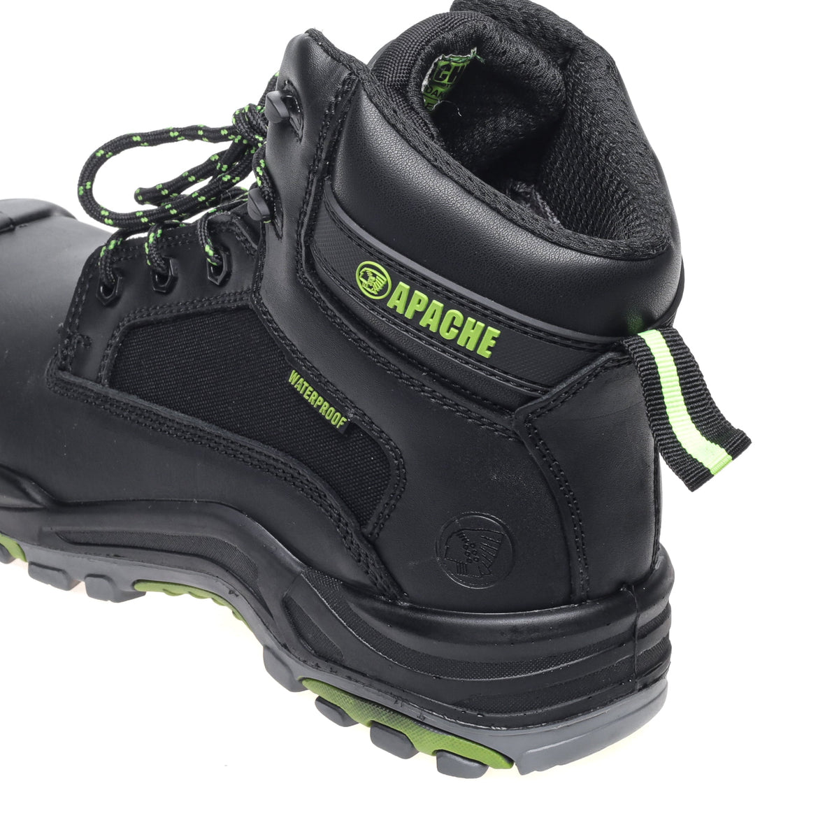 Apache Dakota Black Metal Free Waterproof Safety Boot | S3 WR HRO SRC | CE EN ISO 20345:2011 - Safety Boot