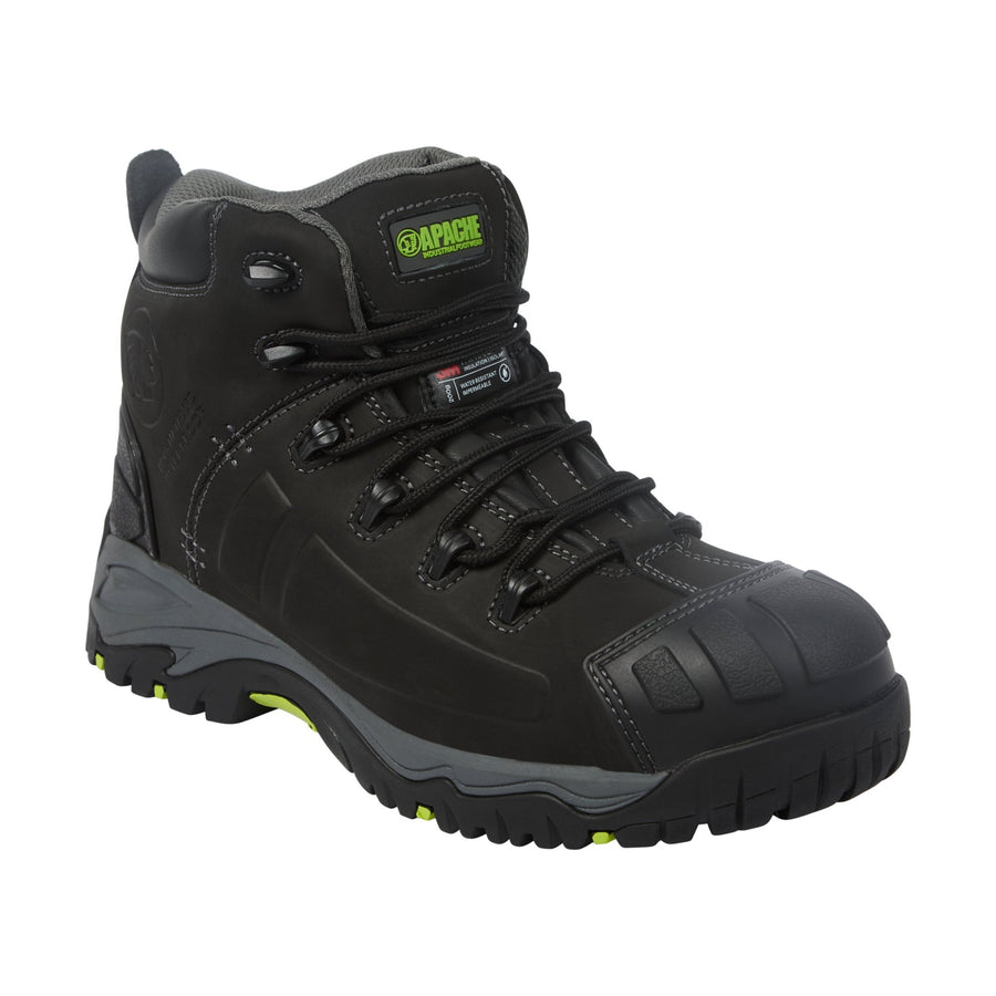 Apache Waterproof Safety Boot Mercury Black Non-Metallic S3