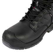Apache Chilliwack Black Side Zip Waterproof Safety Boot | 100% Non - Metallic S7 SC LG HRO FO SR | EN ISO 20345:2022 - Safety Boots