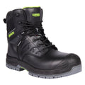 Apache waterproof safety boot black side zip S7 non-metallic