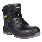 Apache waterproof safety boot black side zip S7 non-metallic