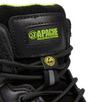 Apache Cranbrook Black Waterproof ESD Safety Boot - GTS Outsole | S7 ESD SR | CE EN ISO 20345:2022 - Safety Boots