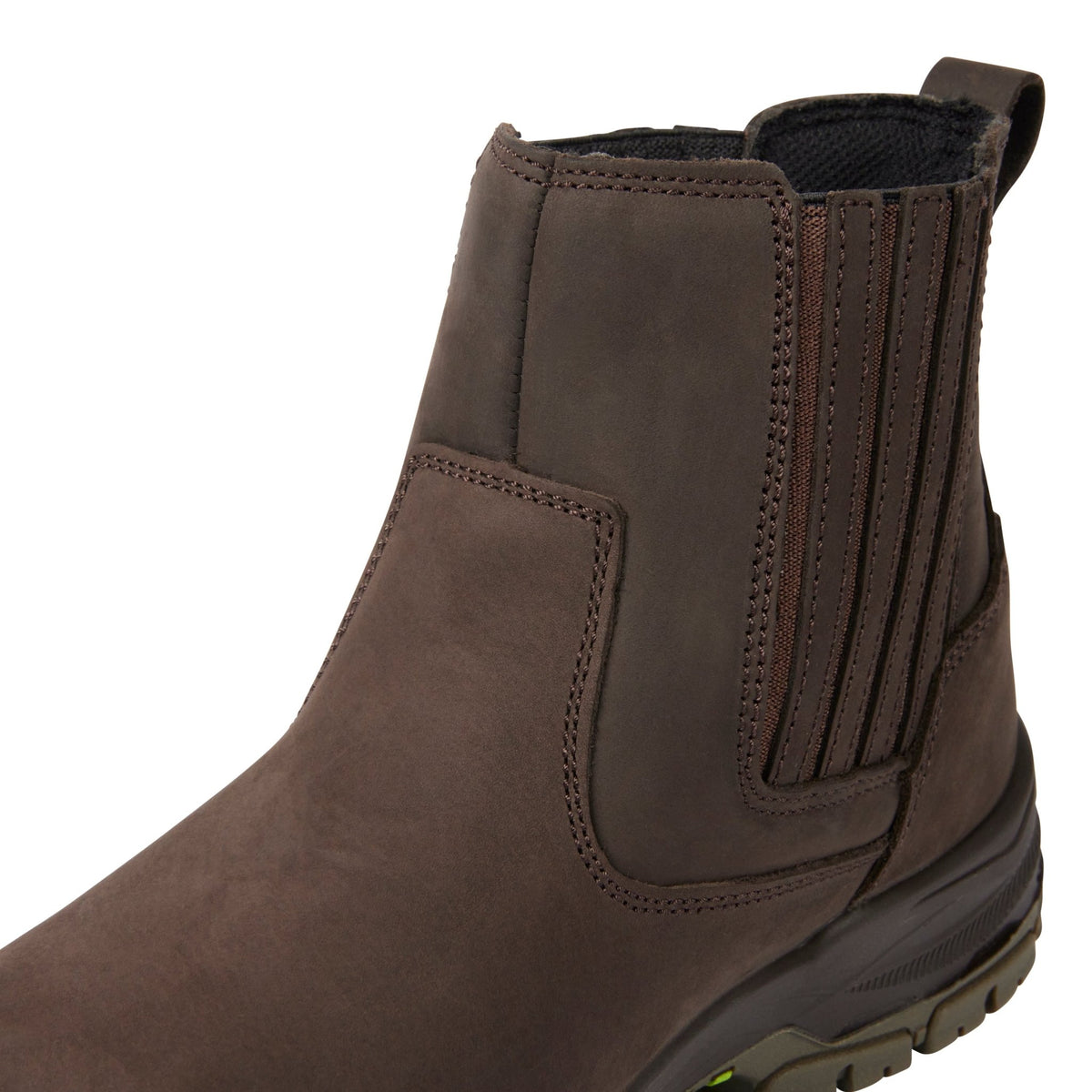 Apache Wabana Brown Water Resistant Dealer Boot - GTS Outsole | S3 S HRO LG FO SC SR | CE EN ISO 20345:2022 - Safety Boot