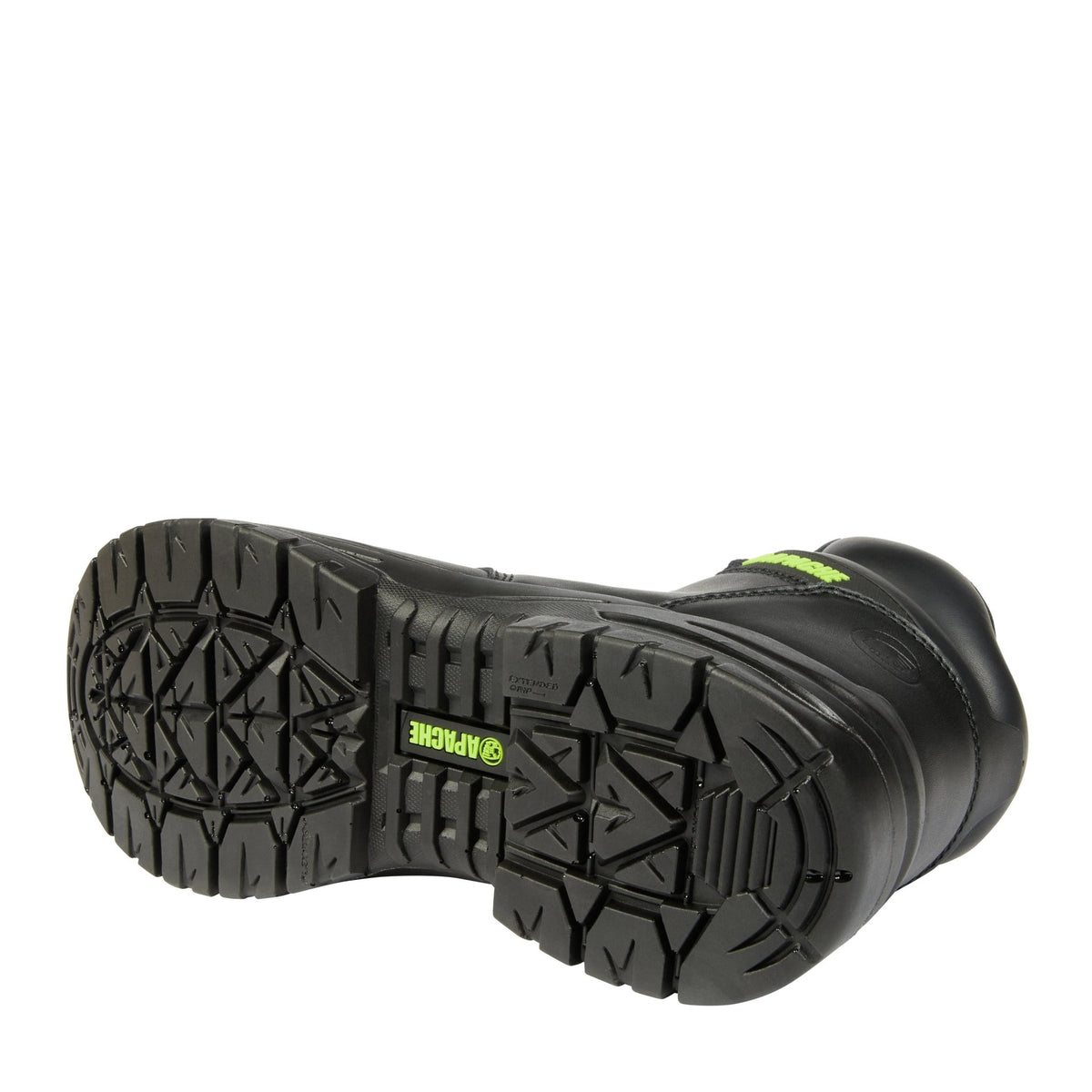 Apache Edmonton Black GRS Recycled Leather Waterproof Safety Boot | S7L SC LG FO SR | CE EN ISO 20345:2022 - Safety Boot