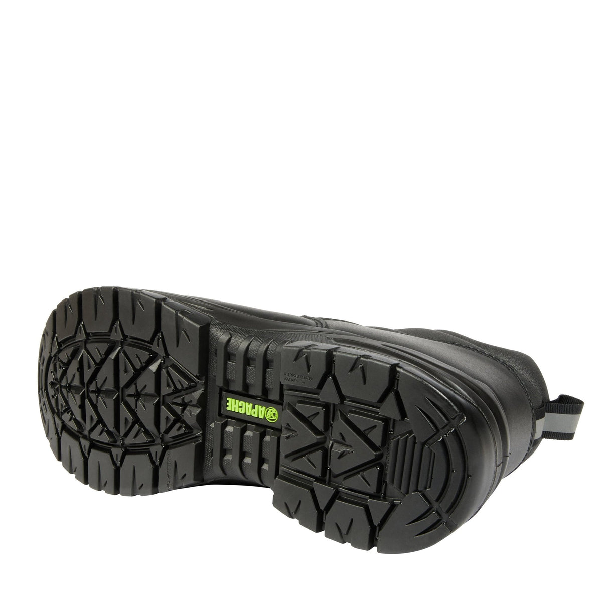 Apache Hamilton Black GRS Recycled Leather Safety Boot | S3L SC LG FO SR | CE EN ISO 20345:2022 - Safety Boot
