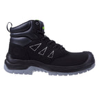 Apache Armstrong Black GRS Recycled Wide Fit Safety Boot | 100% Non - Metallic S3L SC LG FO SR | EN ISO 20345:2022 - Safety Boots