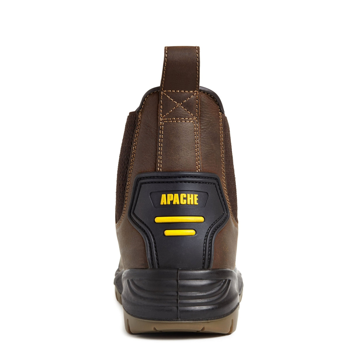 Apache AP715SM Brown Safety Dealer Boot | Steel Toe S3 SRC Antistatic | EN ISO 20345:2011 - Safety Boots