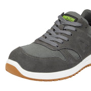 Apache Winnipeg Charcoal Grey Suede Safety Trainer | S1 PS FO SR | CE EN ISO 20345:2022 - Safety Trainer