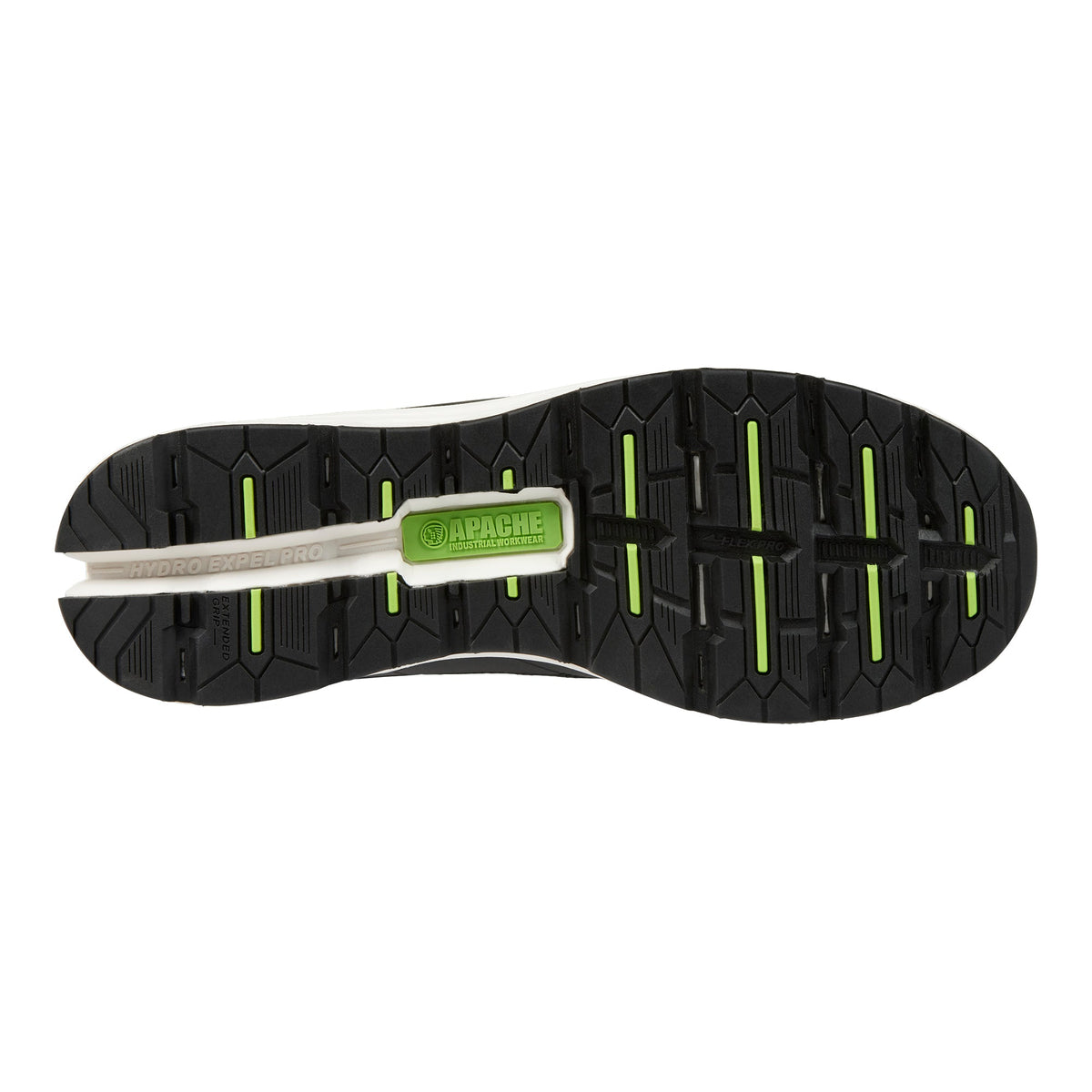Apache Chatham Black Rebound EVA Wide Fit Safety Trainer | Composite Toe S1 PL HRO SR | EN ISO 20345:2022 - Safety Trainers