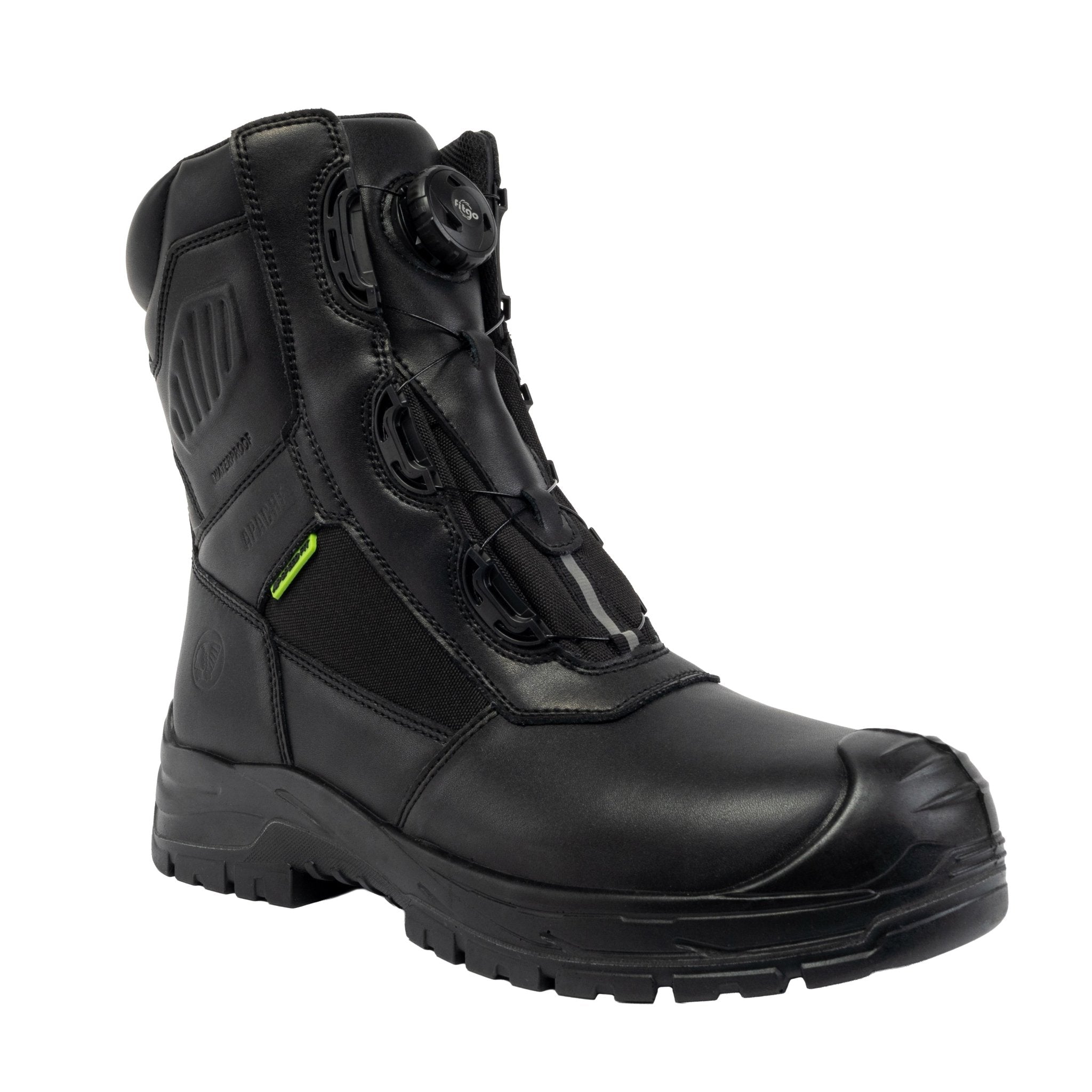 Apache Richmond combat safety boot black waterproof ESD