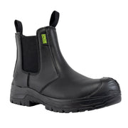 Apache Brooks dealer boot black wide fit non-metallic