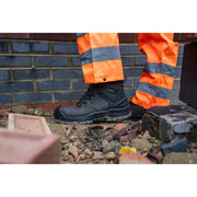 Apache Mission Brown Non - Metallic ESD Waterproof Safety Boot | S7S FO HRO SC LG HI CI SR | CE EN ISO 20345:2022 - Safety Boot