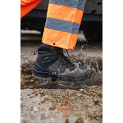 Apache Mission Brown Non - Metallic ESD Waterproof Safety Boot | S7S FO HRO SC LG HI CI SR | CE EN ISO 20345:2022 - Safety Boot