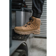 Apache Stonehenge FITGO Stone Nubuck ESD Safety Boot | S7 FO HRO HI CI SR | CE EN ISO 20345:2022 - Safety Boot